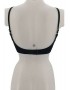 IDER 3216-22, Γυναικείο Bralette- Σουτιέν Easy Lace  από μαλακή μικροϊνα με δαντέλα και χαμηλή πλάτη ΜΠΟΡΝΤΟ